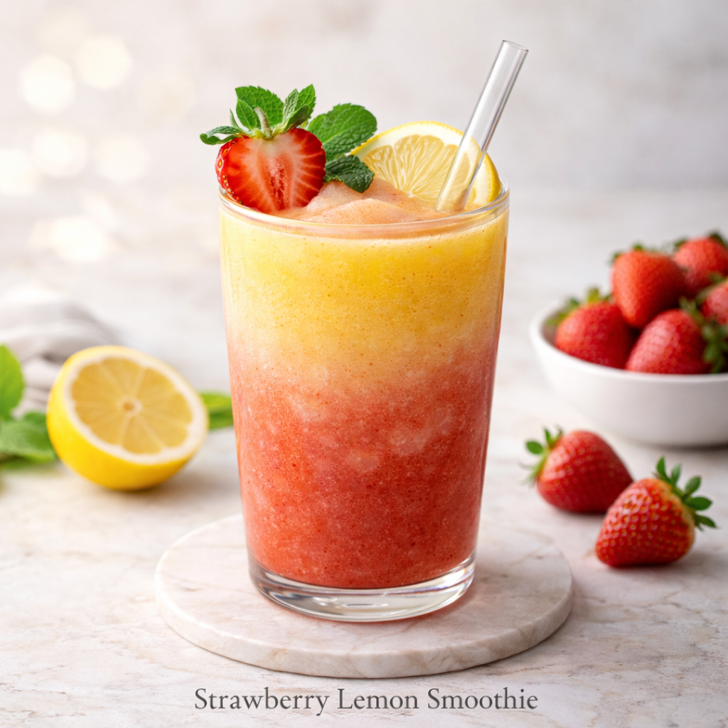 فراولة وليمون