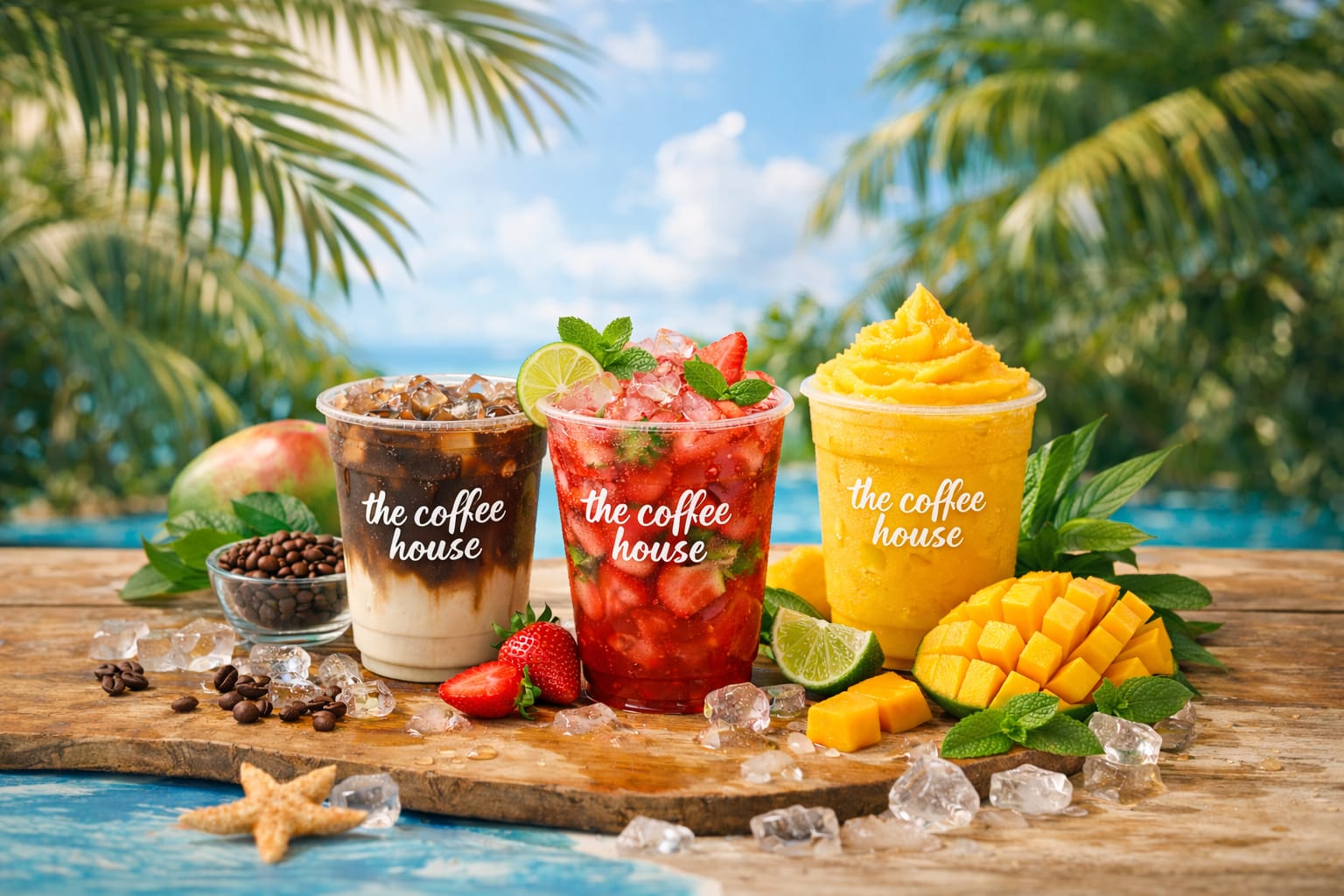 مشروبات the cafe house