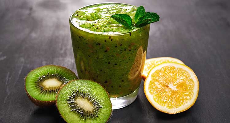 كيوي وليمون